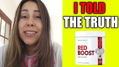 RED BOOST REVIEW ⚠️(WARNING! MUST WATCH!!)- DOES RED BOOST WORK? RED BOOST TONIC REVIEWS
