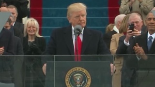 FULL SPEECH: Donald Trump makes first remarks as President of the United States