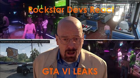 Rockstar devs react to gta 6 leaks