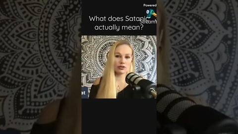 What “Satanic” REALLY means