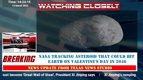 NASA tracking asteroid that could hit Earth on Valentine's Day in 2046