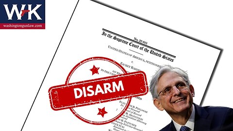 Another Way the DOJ Wants to Disarm You