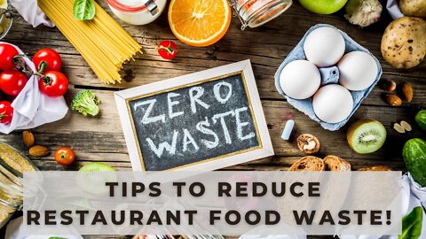 Effective Tips For Restaurant Waste Management