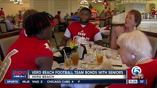 Vero Beach football team bonds with seniors