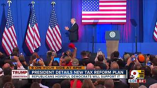 President Trump debuts tax reform plan