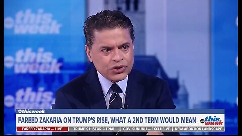 CNN's Fareed Zakaria Thinks Trump's Not A Good Businessman