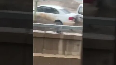 Floodwater Pours into Balconies, Trees Down, & Cars Swept Away, in Beijing, Today