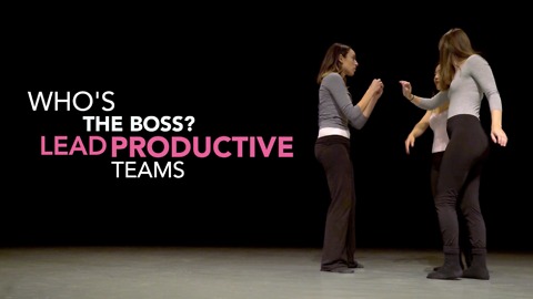 Who is in charge here? How to be the leader of productive teams.
