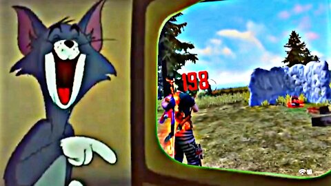 Tom&jerry freefire short video 🔥