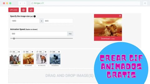 GifMake: herramienta web para crear gif animados gratis