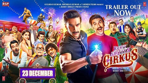 Cirkus | Official Trailer | Ranveer Singh | Rohit Shetty | In Cinemas 23rd Dec #cirkus