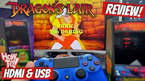DRAGON'S LAIR ARCADE REPLICADE TABLE TOP VIDEO GAME REVIEW- WORTH IT?
