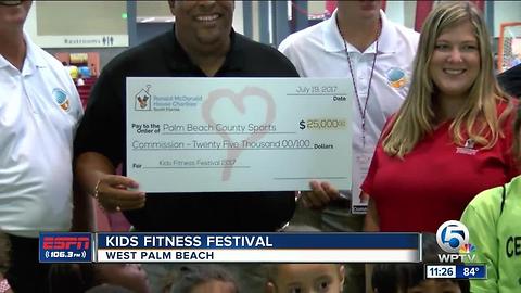 Kids Fitness Festival begins