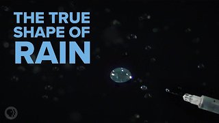 What Do Raindrops Really Look Like?