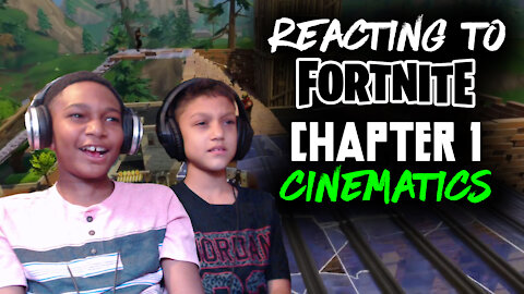 Reacting To Fortnite Chapter 1 Cinematics