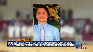 Baltimore County school remembers teen killed in South Carolina shooting