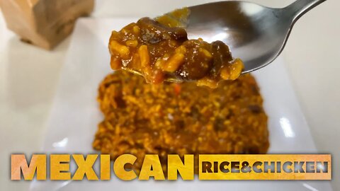 Mexican Rice and Chicken Military Long Range Patrol Rations MRE Review