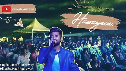 NIT Warangal Idol Winning Performance | Spring Spree 2023 | Hawayein | Cover Song #nitwarangal #nit