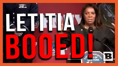 MAGA! Firefighters Boo New York AG Letitia James Who Prosecuted Trump