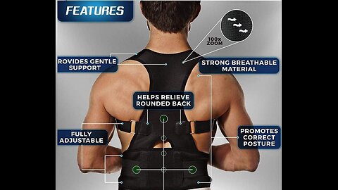 Unisex Posture Corrector Belt