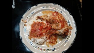 Homemade Delicious Chicken Cacciatore