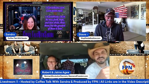 EP. #10 | Remnant Evidence W/ Coffee Talk With Sandra & FPN Interviews Steve | Story/Testimony