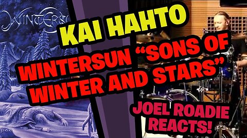 What does Vinnie Paul's Drum Tech think of Kai Hahto! Wintersun - Sons Of Winter And Stars