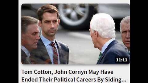 Tom Cotton, John Cornyn May Have Ended Their Political Careers By Siding With Biden Over Trump