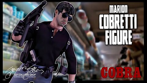 The Sly Stallone Shop Cobra Marion Cobretti Sixth Scale Figure @TheReviewSpot
