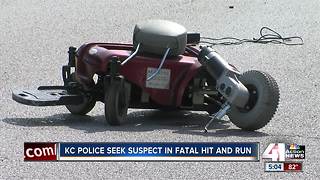 KC police seek suspect in fatal hit and run