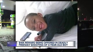 $10,000 reward offered for info leading to arrest in 3-year-old's murder