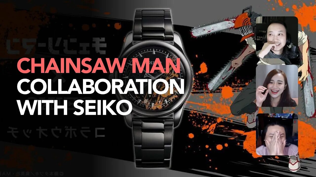 Chainsaw Man Seiko Watch Collaboration