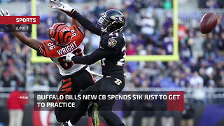 Buffalo Bills CB Spends $1K Just To Get To Practice