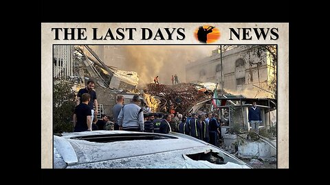 *BREAKING* Iranian Embassy Bombed In Damascus, Syria - Top Commander Killed