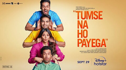 Tumse Na Ho Payega - Official Trailer on Sept. 29 Disney+ Hotstar