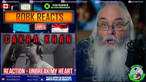 Cakra Khan Reaction - Toni Braxton - Unbreak My Heart (Cover) - Requested