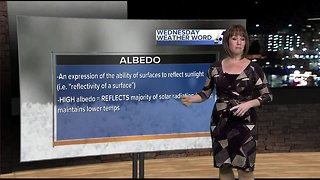 Rachel's Wednesday Wx Word: ALBEDO