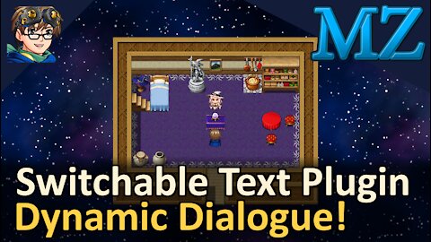 Switchable Text Plugin for Dynamic Dialogue! RPG Maker MZ! Tyruswoo RPG Maker