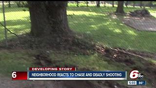 Neighbors react to deadly officer involved shooting on Indy's west side