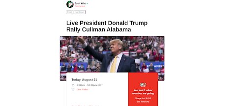 Live President Donald Trump Rally Cullman Alabama