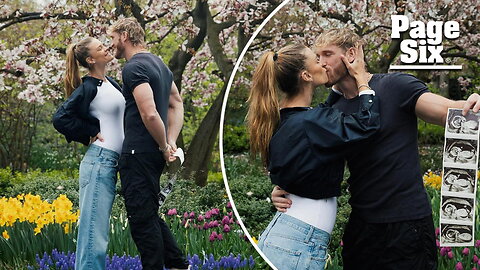 Model Nina Agdal is pregnant, expecting first baby with YouTuber Logan Paul