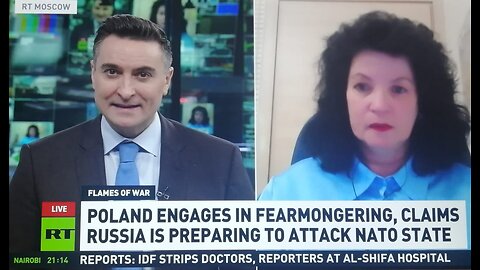 My Comments on RT about the Polish General Saying Russia is Preparing for War