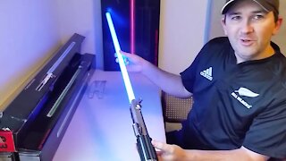 Star Wars The Black Series Force FX Lightsabers Review (Luke Skywalker, Yoda, Vader, & Kylo Ren)