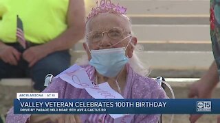 Valley veteran celebrates 100th birthday