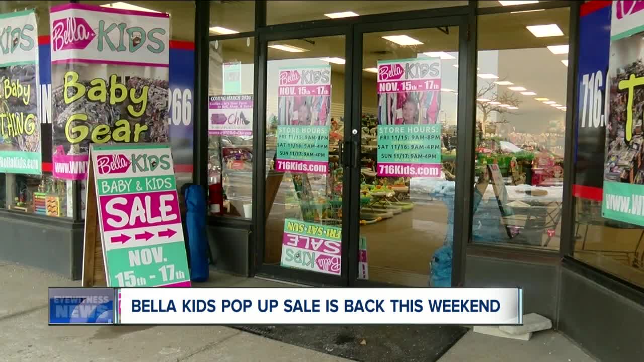 Bella Kids Pop-Up Sale has popped up this weekend