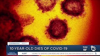 San Diego County reports first child COVID-19-related death