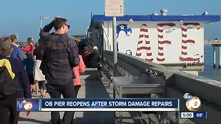 OB Pier Reopens after storm damage repairs