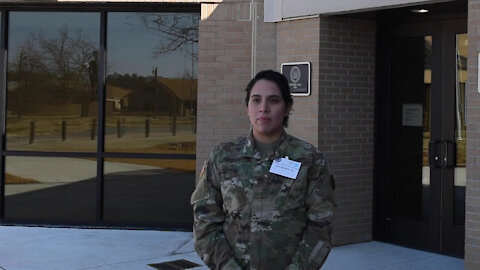 Staff Sgt. Sanjuanita Escobar Equal Opportunity Leaders Course