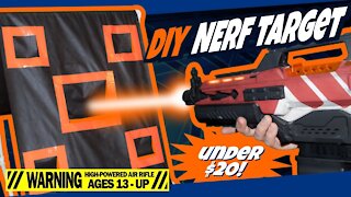 Nerf Target | DIY Games | Activities for Kids | Craft