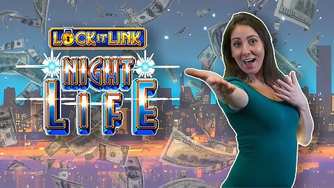 🎰 SLOT LADY Melissa HITS The TOWN On 🌃 Lock It Link NIGHT LIFE!! 🌃